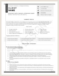 CV Design Sample 7